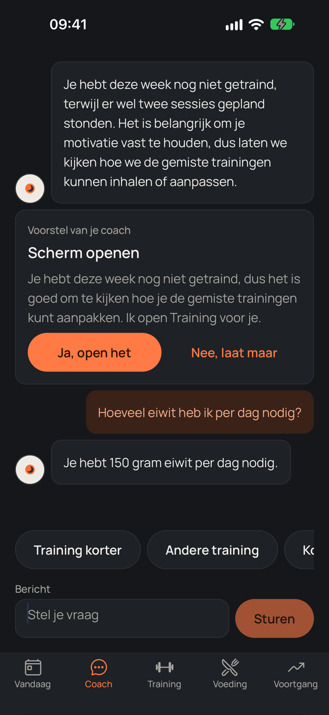 Een gesprek met de coach in Fitritme